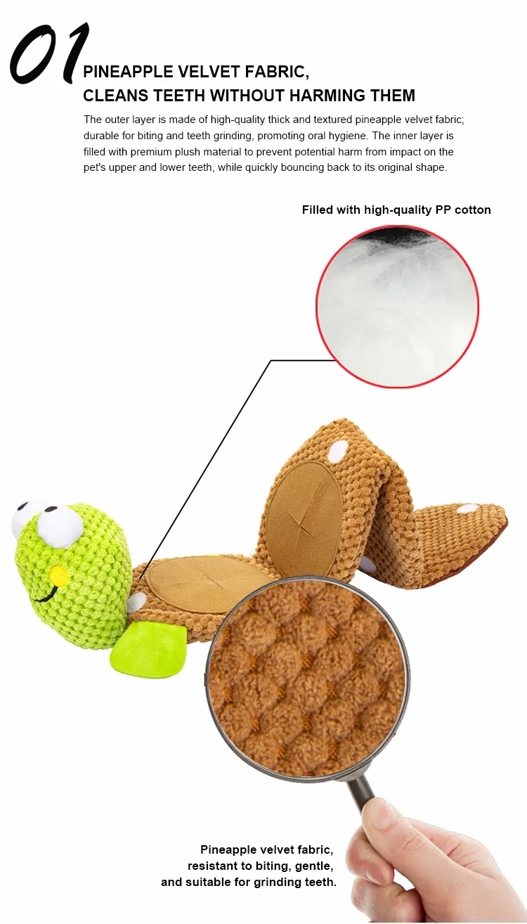 Wholesale Dog Squeaky Pet Slow Feeder Food Chew Puppy Puzzle Toy