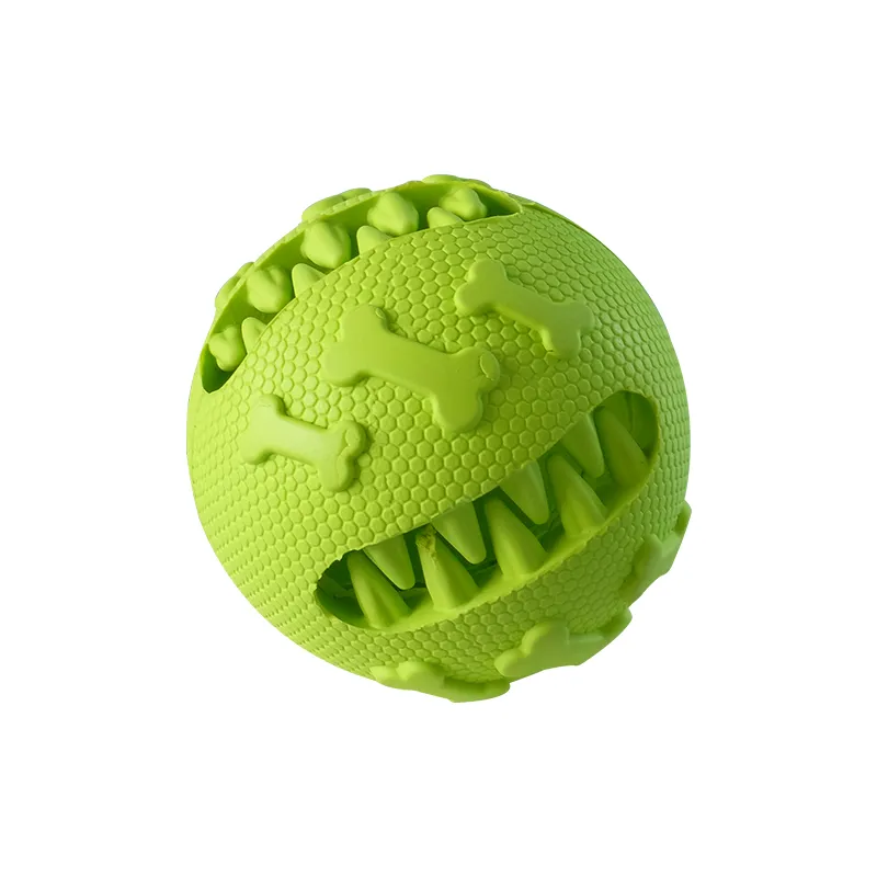 Rubber Toothbrush Dog Bite Dog Chew Toy Food Treat Dispensing Dog Toy