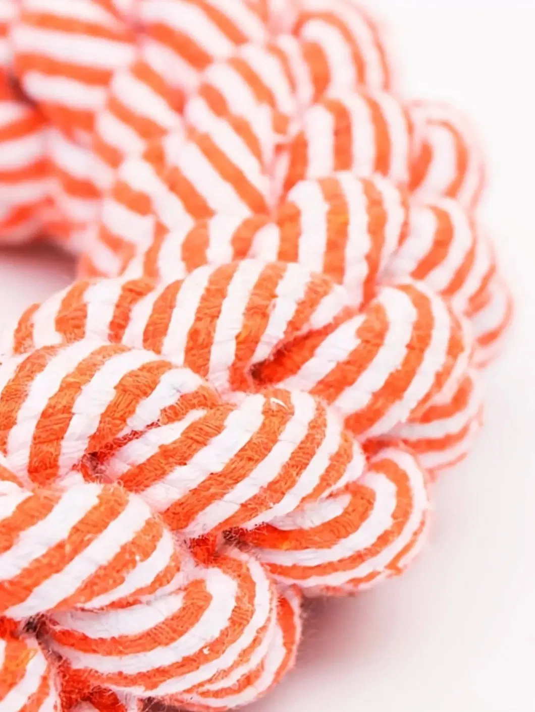 Wholesale Durable Interactive Chew Bite Resistant Circular Ring Shape Dog Rope Toy