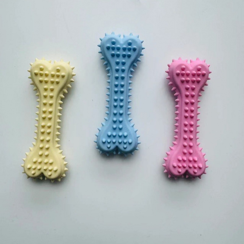 Interactive Dog Chew Toys for Teeth Cleaning, Eco TPR Latex &amp; Cotton Rope Squeaky Chewers (Custom/Wholesale)