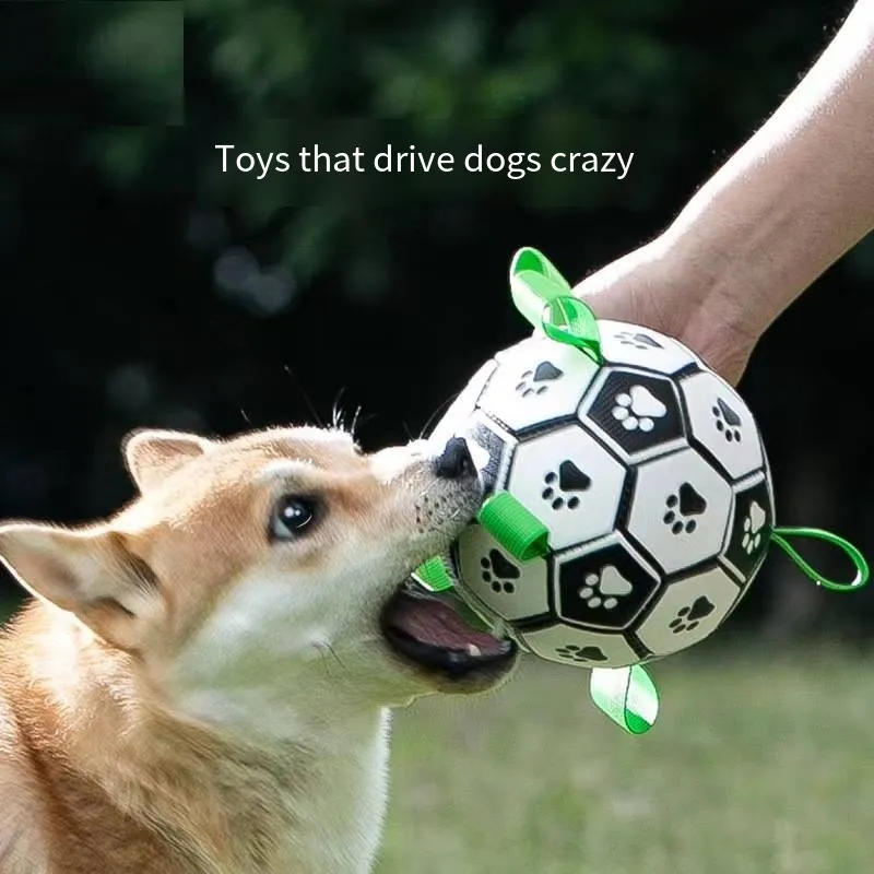 Dog Ball Toys Outdoor Multifunctional Interactive Rope Dog Soccer Dog Toys