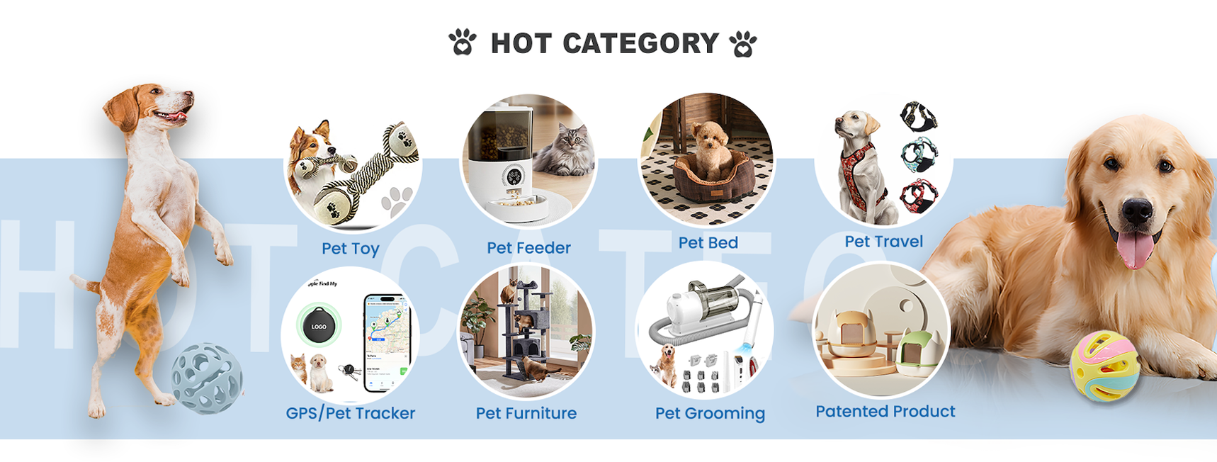 Cat Toy Ball Specification Banner