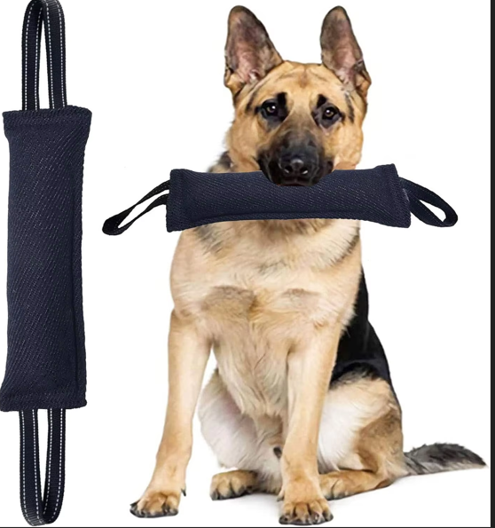 Interactive Toys for Medium to Large Dogs Jute Bite Toy Best for Tug of War Dog Bite Sleeves Strong and Sturdy Dog Tug Toy