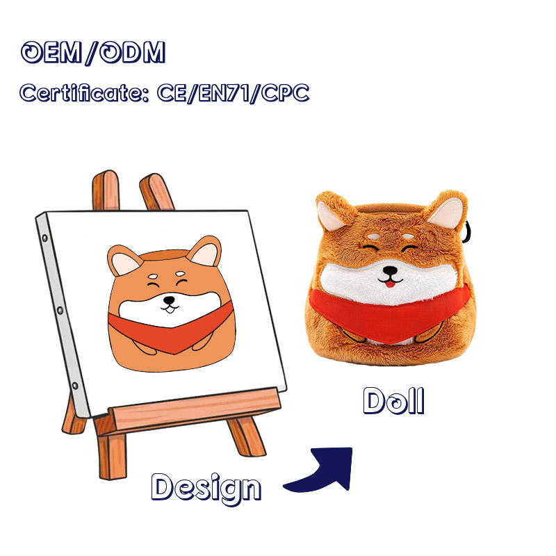 Custom Climbing Chalkbag Animal Plush Toy Stuffed Customized Animal Shaped Plush Cute Chalkbag