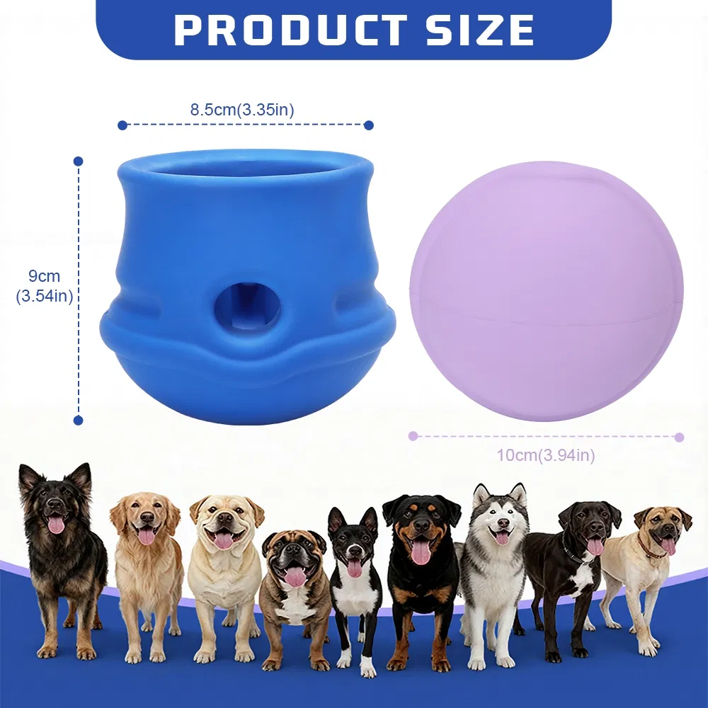Custom Natural Rubber Chew Toy for Puppies Indestructible Slow Feeder Play Toy