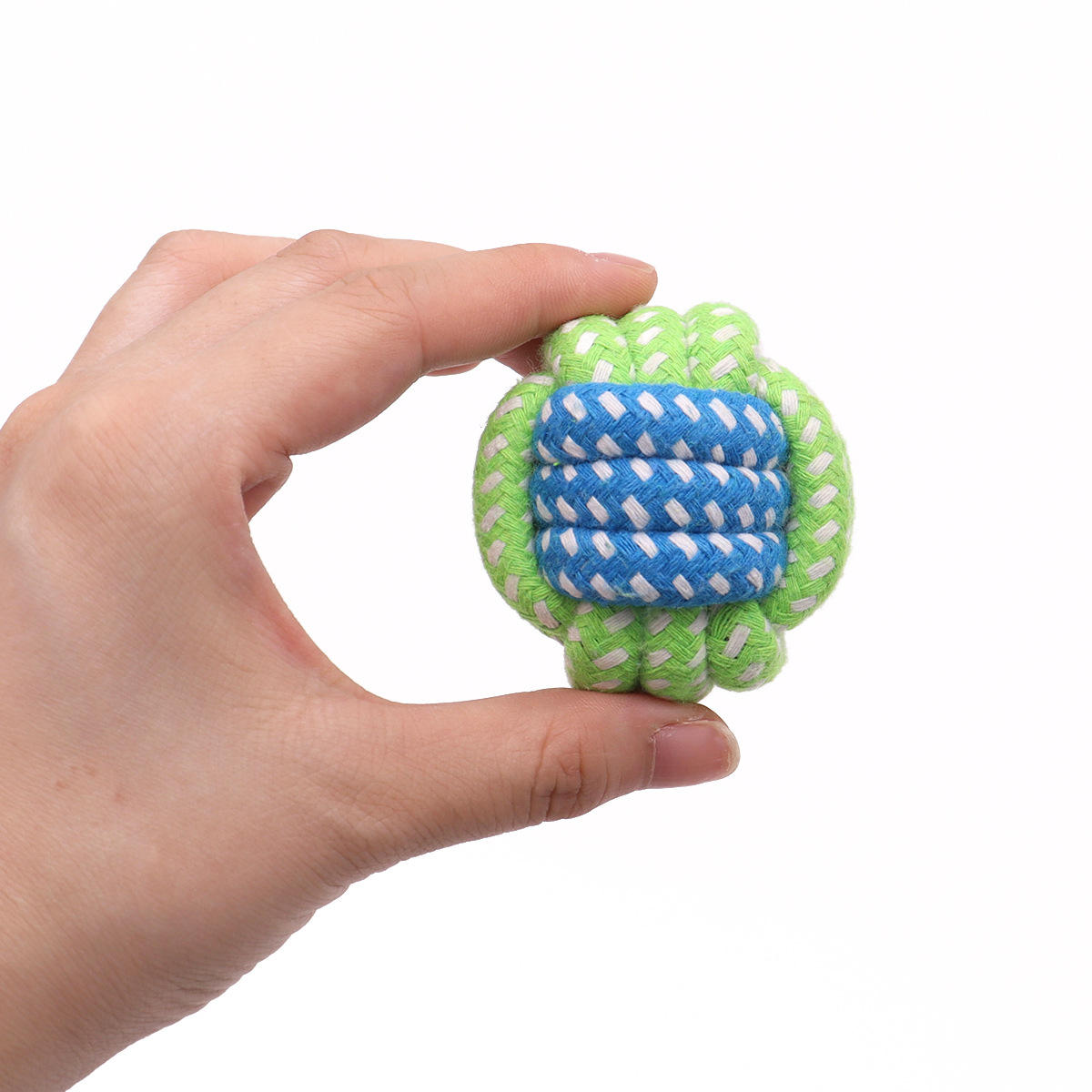 Durable Jute Faux Cotton Rope Ball Interactive Chew Pet Toy Indestructible Dog Chew Toy Suitable for Daily Use
