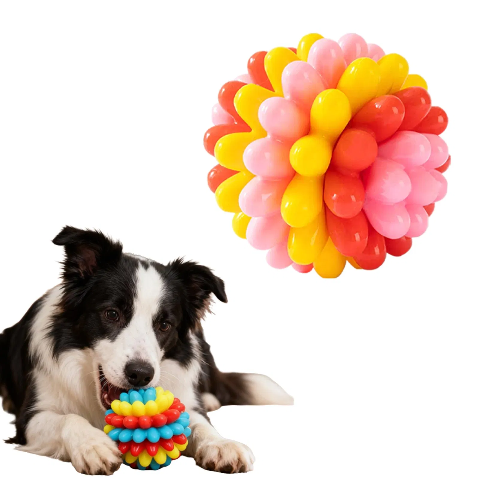 Durable TPR Corn Stick Toy for Pet Dogs Puppy Teeth Cleaning Chew Toy