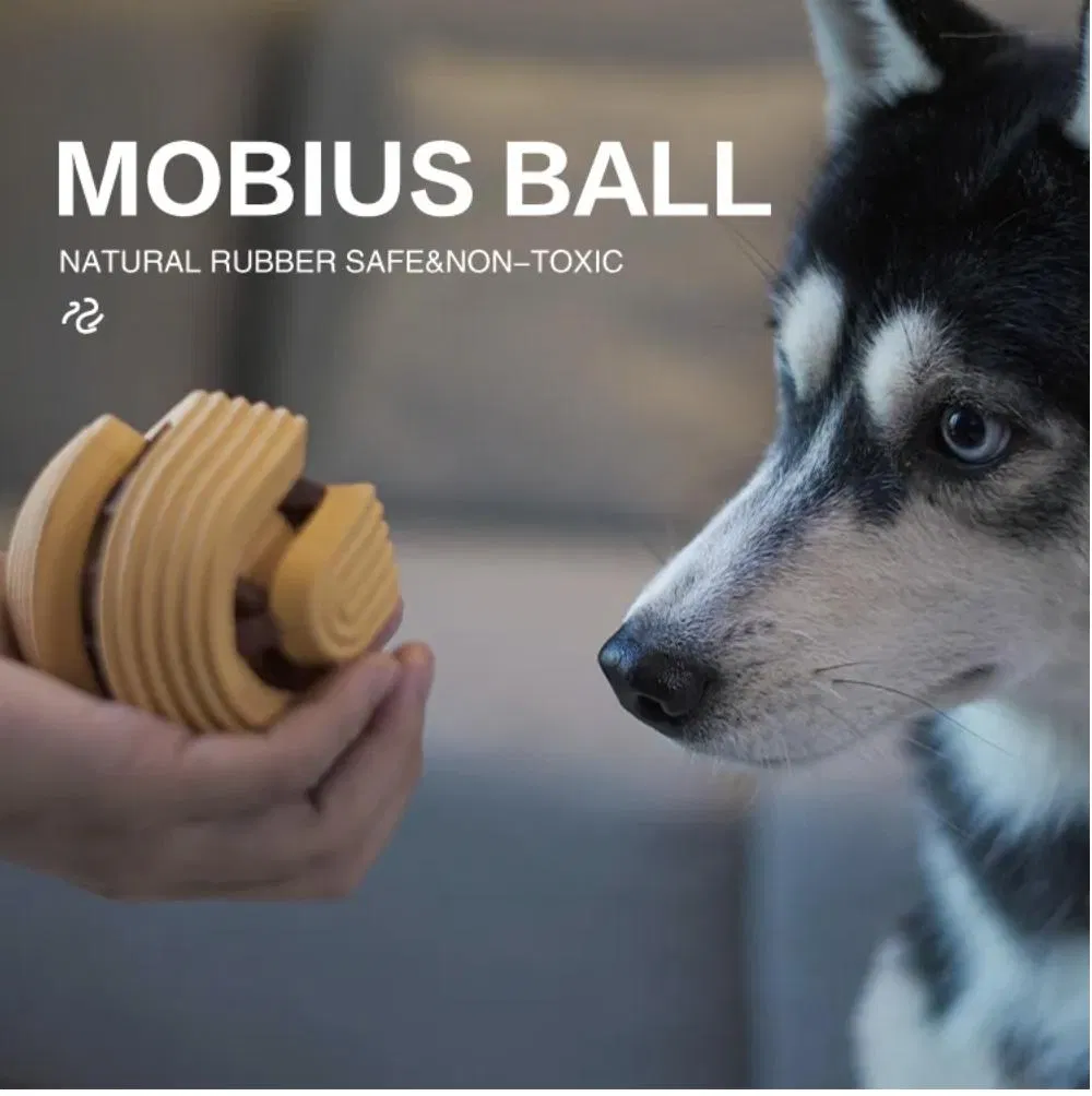 Rubber Durable Treat Rolling Dog Dispensing Ball Hiding Food Toy