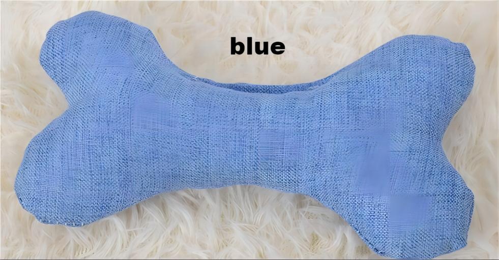 Interactive Dog Bone Toy Sustainable Tug and Chew Toy Encouraging Movement and Play for Pets