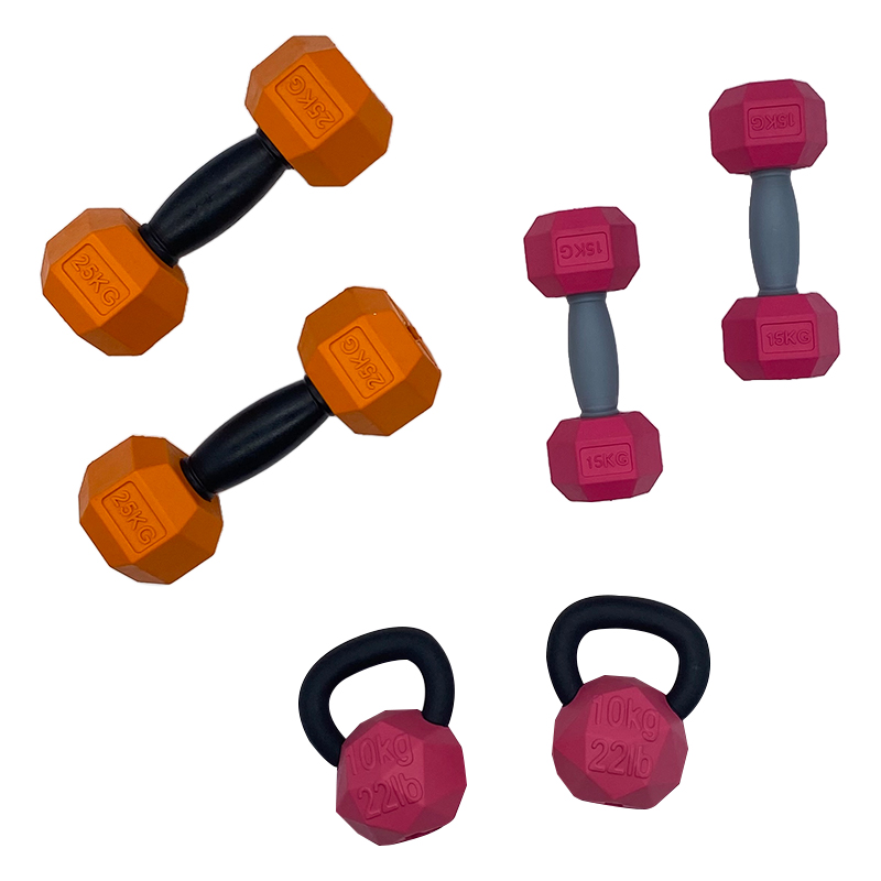 2025 New Eco-Friendly Indestructible Dog Toy Dumbbell Interactive Chew Rubber Fitness Toy for Dogs Daily Use
