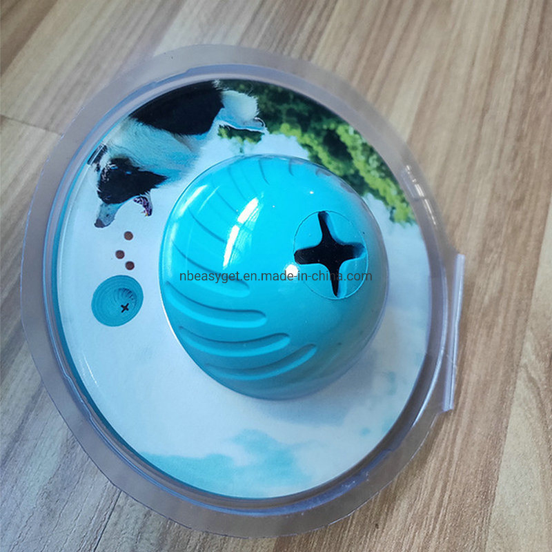 Dog Treat Ball Iq Interactive Food Dispensing Puzzle Toy Chasing Chewing Esg12390