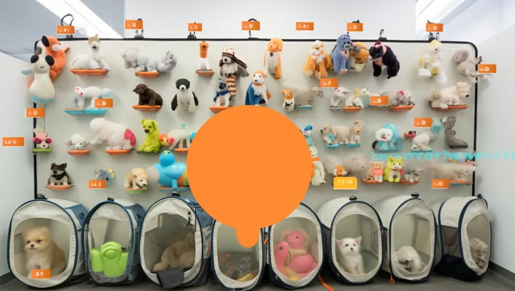 Plush Dog Toy Soft Squeaky Pet Doll for Interactive Play