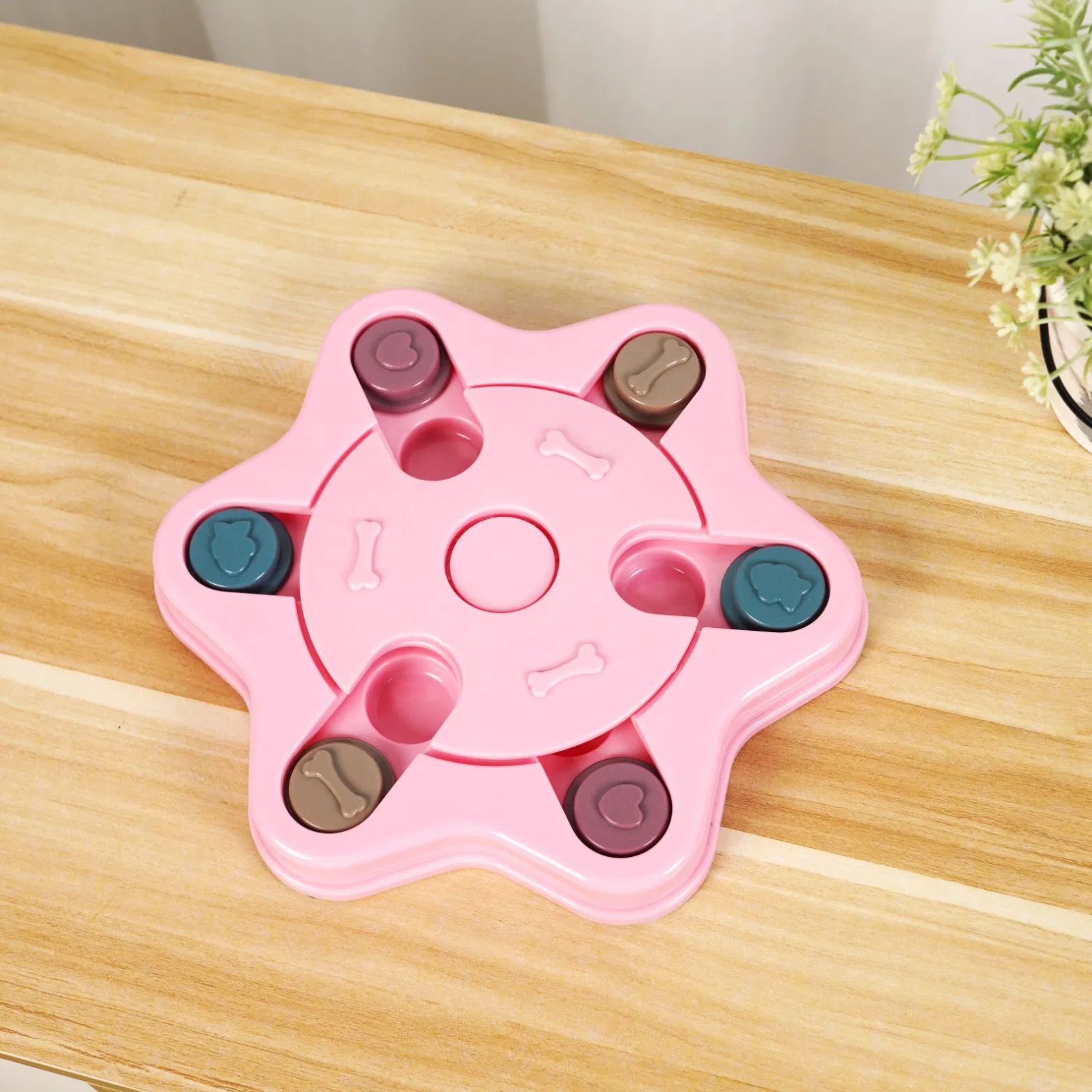 Rena Pet Dog Food Hiding Toys Pet Puzzle Food Dispensers to Develop Pets' Intelligence