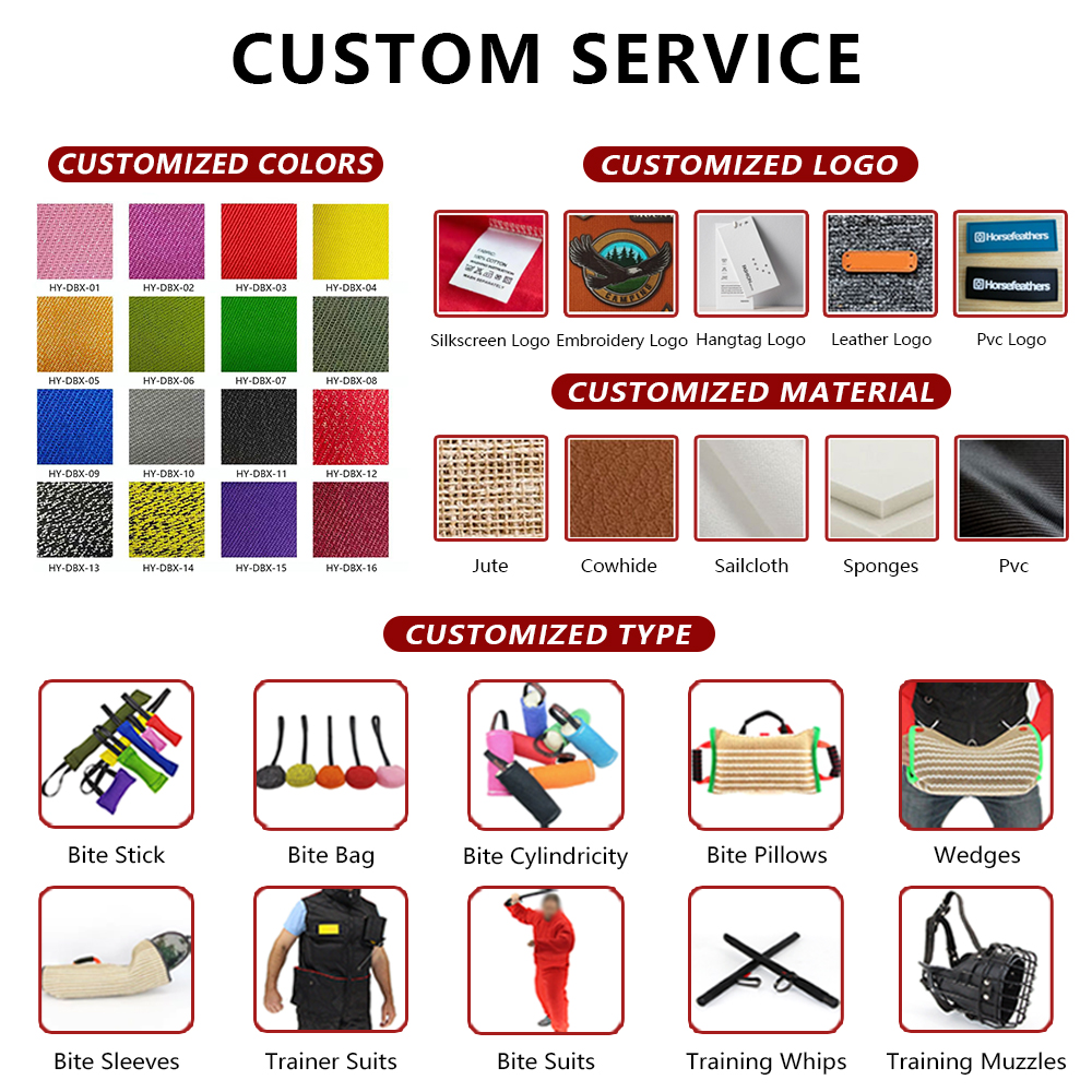 Anti-resistant Fabric Dog Training Tug Toys Equipment Pet Training Supplies Dog Bite Tug For Bite Training