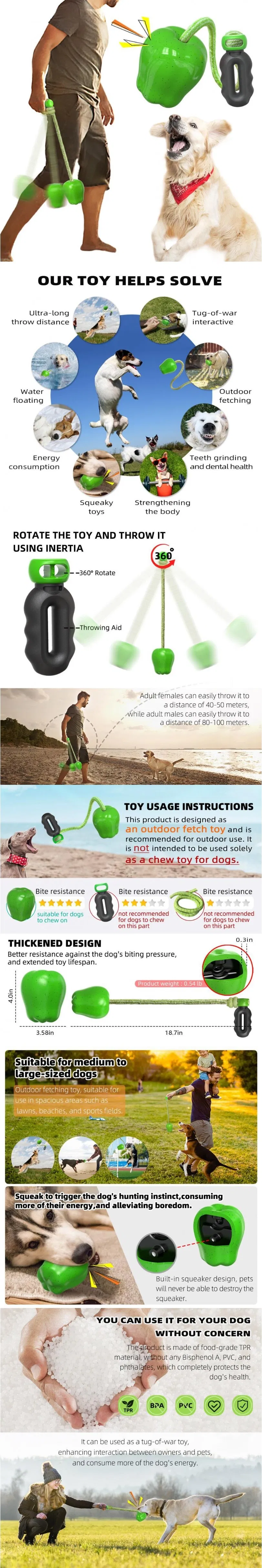 Bestseller Pet Supply Outdoor Interactive Teeth Cleaning Apple Dog Toy