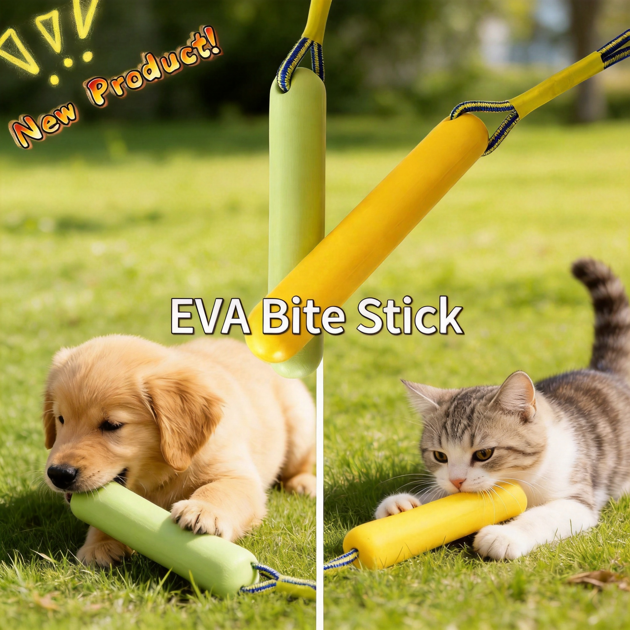 Lightweight Floating Dog Stick With Hole Pet Chew Toys Dog Toys High Quality For Retrieval Training Swim Exercise