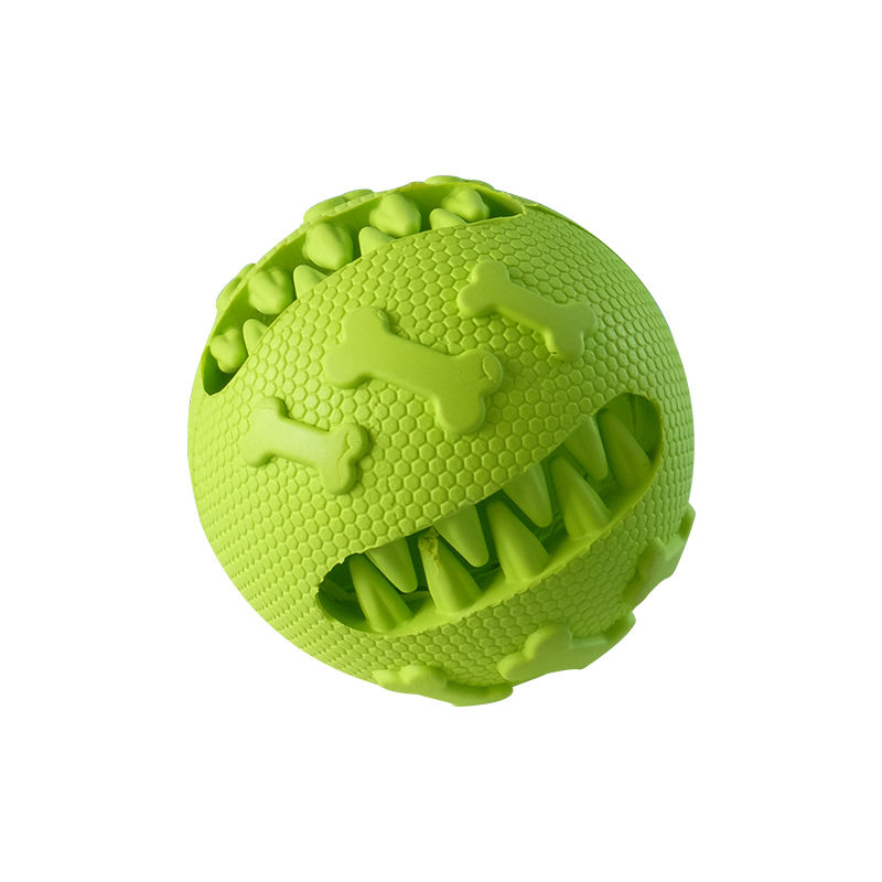 Rubber Toothbrush Dog Bite Dog Chew Toy Food Treat Dispensing Dog Toy