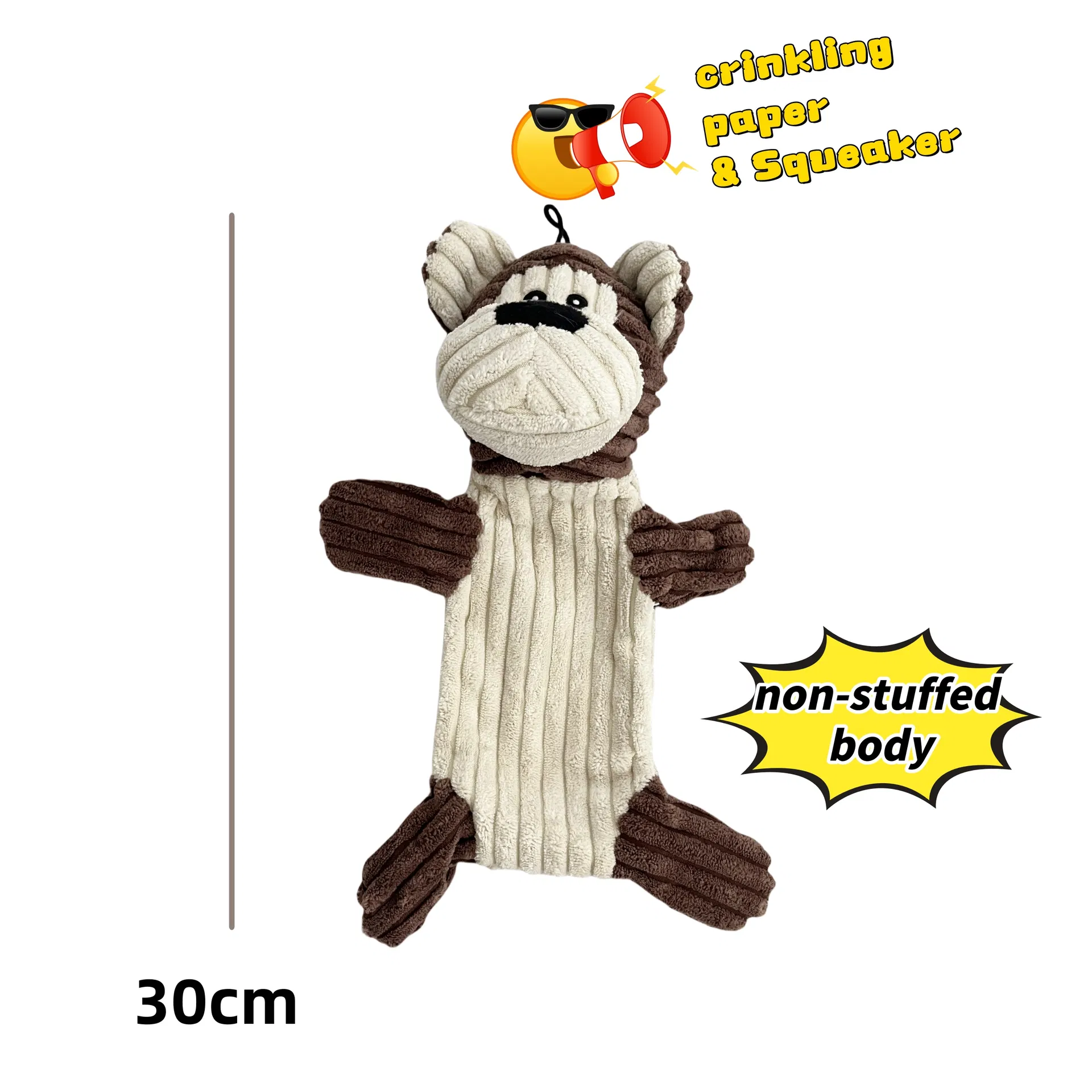 Custom Plush Dog Toy Detail 2