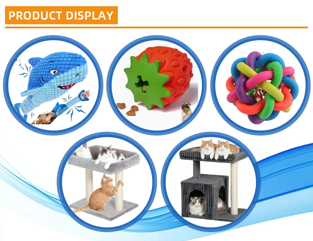 Crinkle Sound Pet Dog/Cat Toys Action 1