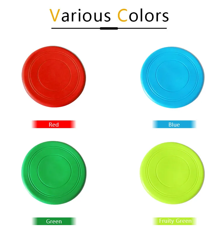 Durable Outdoor Dog Training Frisbee - Fun Chew Toy for Active Pets