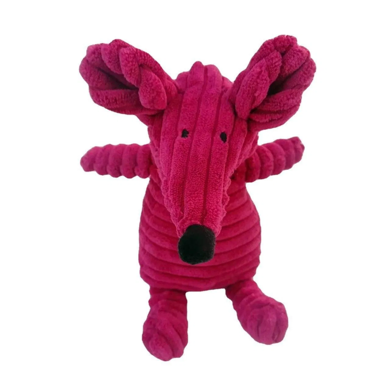 Plush Dog Toy Soft Squeaky Pet Doll for Interactive Play