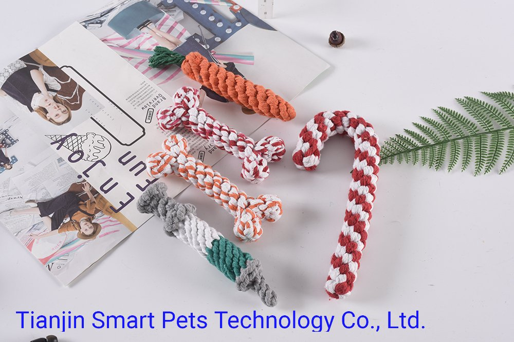 Hot Sale Colorful Chewing Rope Pet Dog with Toy Manufacturer
