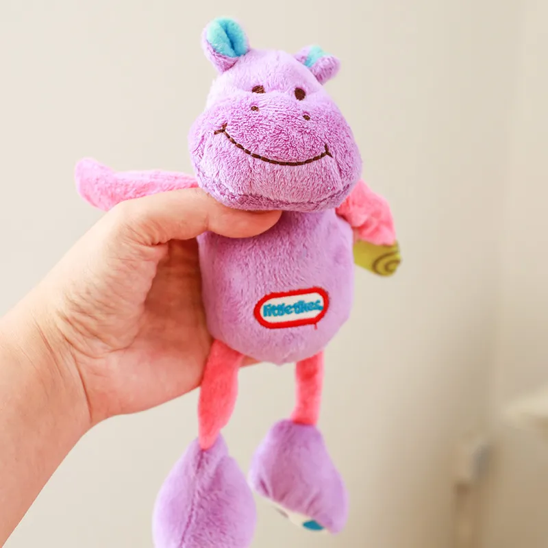 Design Trendy Animal Pup Dog Squeaky Plush Toys