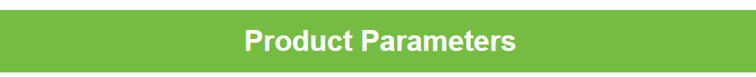 Product Parameters Banner