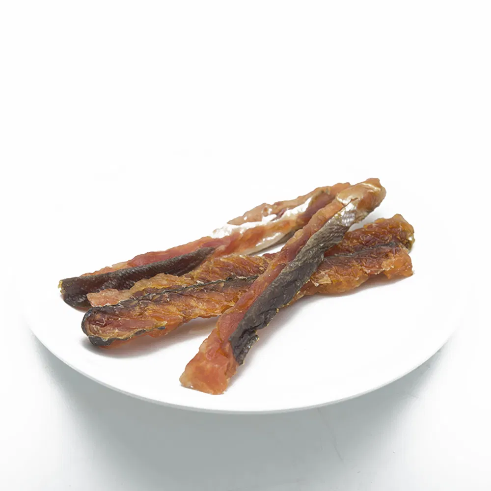 Natural Fish Skin Pressed Bones Dog Treats Dog Chews