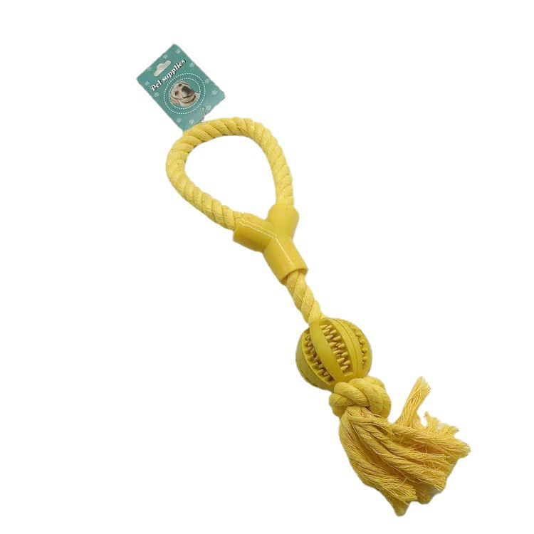 Pet Safe Tennis Ball Rope Toy for Dog Training