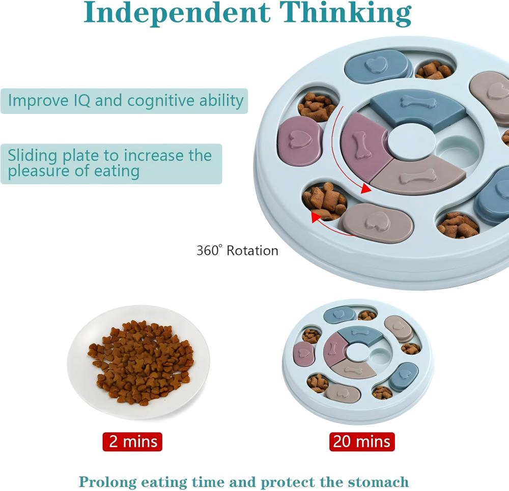 Factory New Style Dispensing Feeding Pet Training Games Increase Iq Interactive Treat Eco Friendly Dog Puzzle Toys