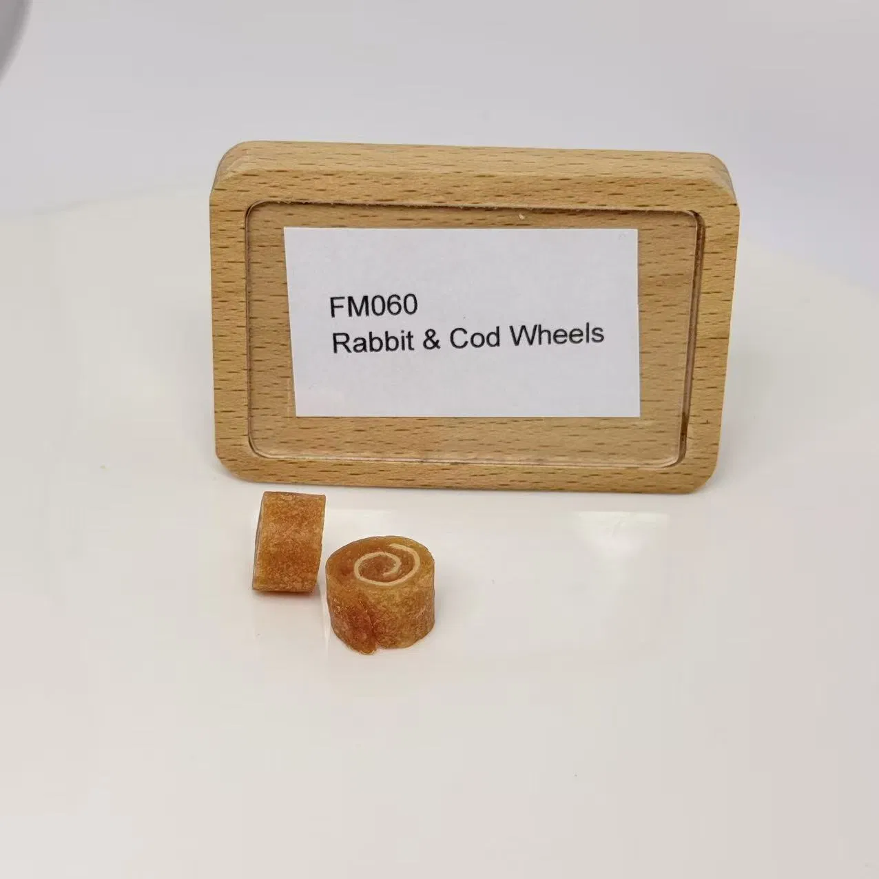 Natural Rabbit Cod Wheels Tender Oral Care Dog Chews
