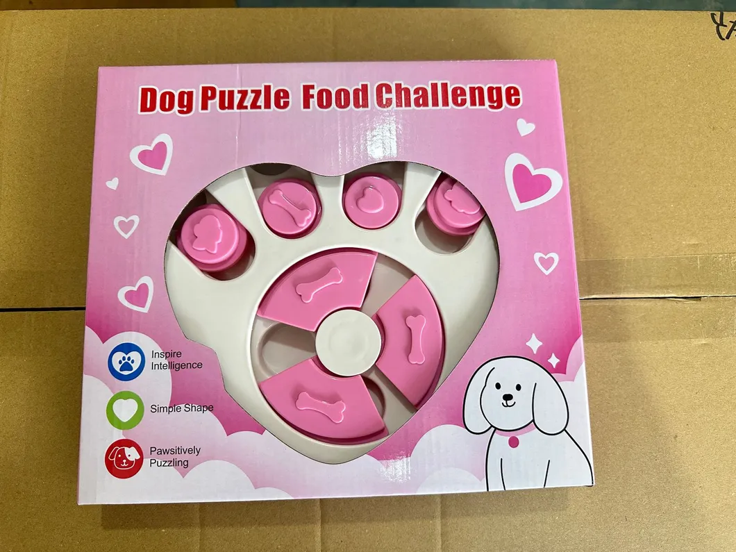Best Seller Eco-Friendly Rubber Dog Puzzle Toy Interactive Slow Feeder Bowl