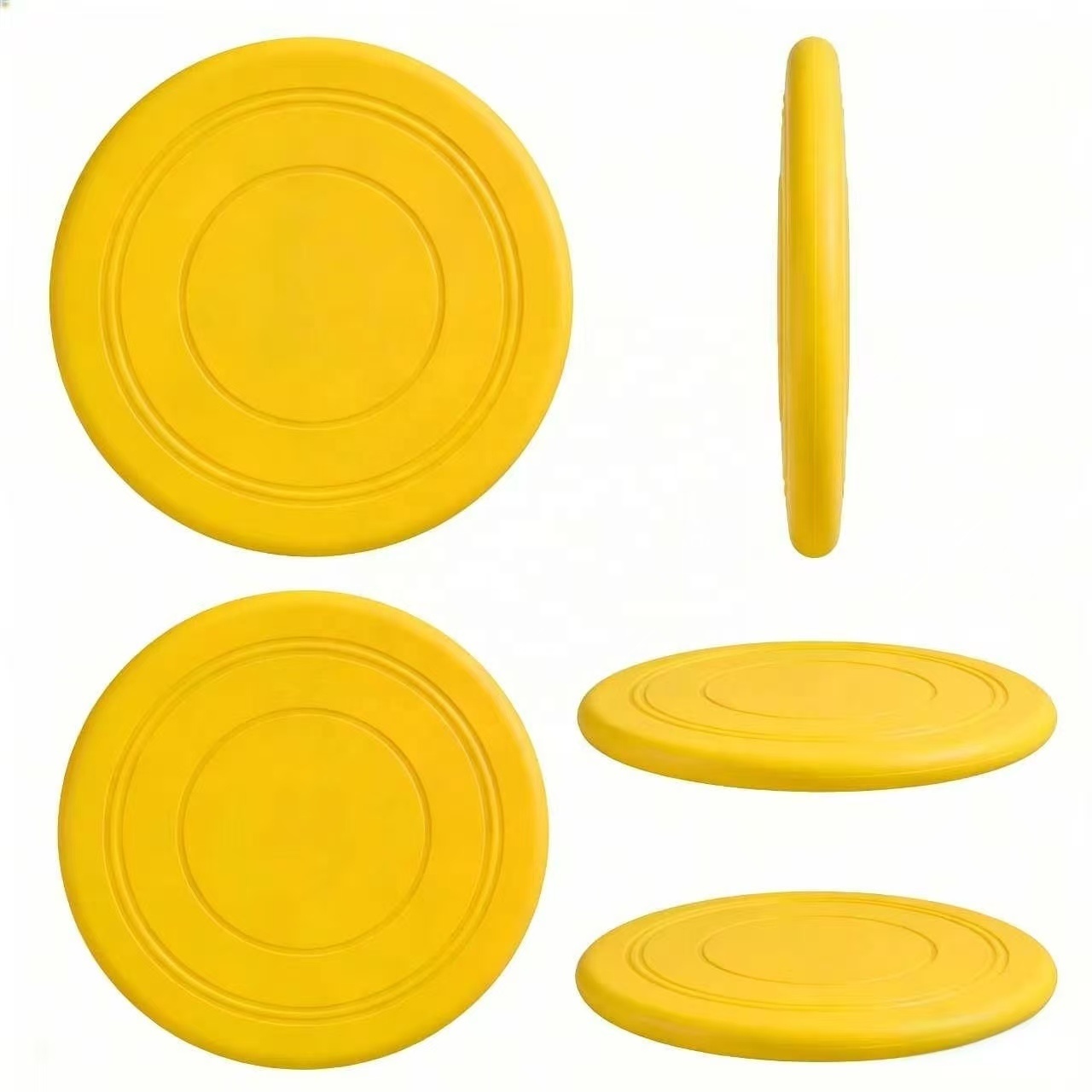Factory Custom Dog Flying Disc Soft Silicone Rubber Material Durable Waterproof Pet Toy Rubber Toys
