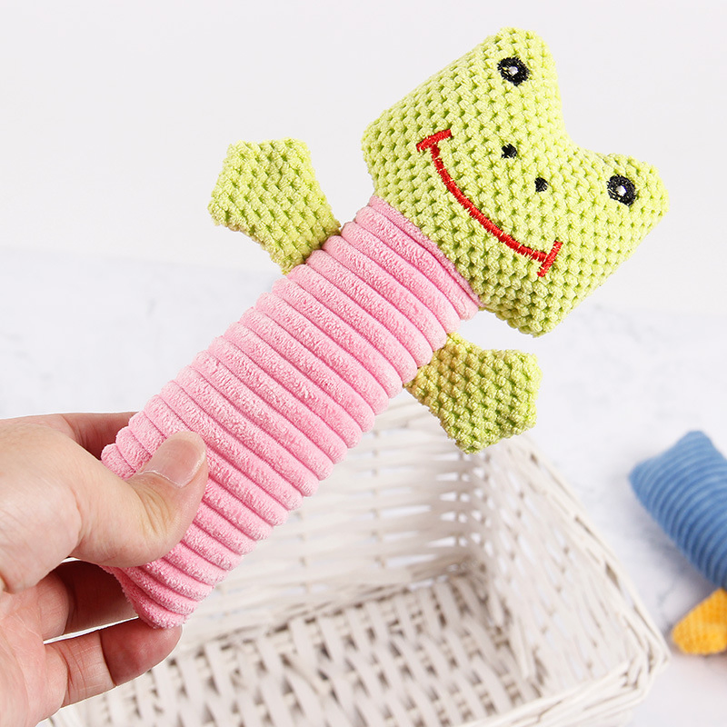 Pet Chew Squeaky Squeaker Plush Dog Toy Interactive for Puppy