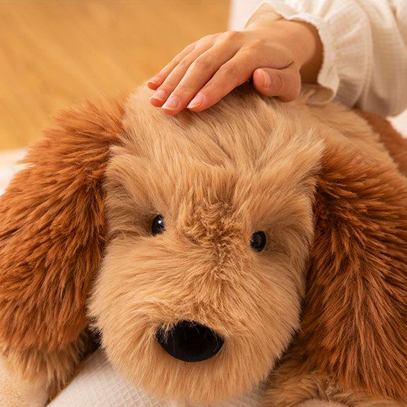Wholesale Custom Realistic Dog Plush Pet Toy Simulation Puppy Stuffed Animal Toys Plush Dog Toy