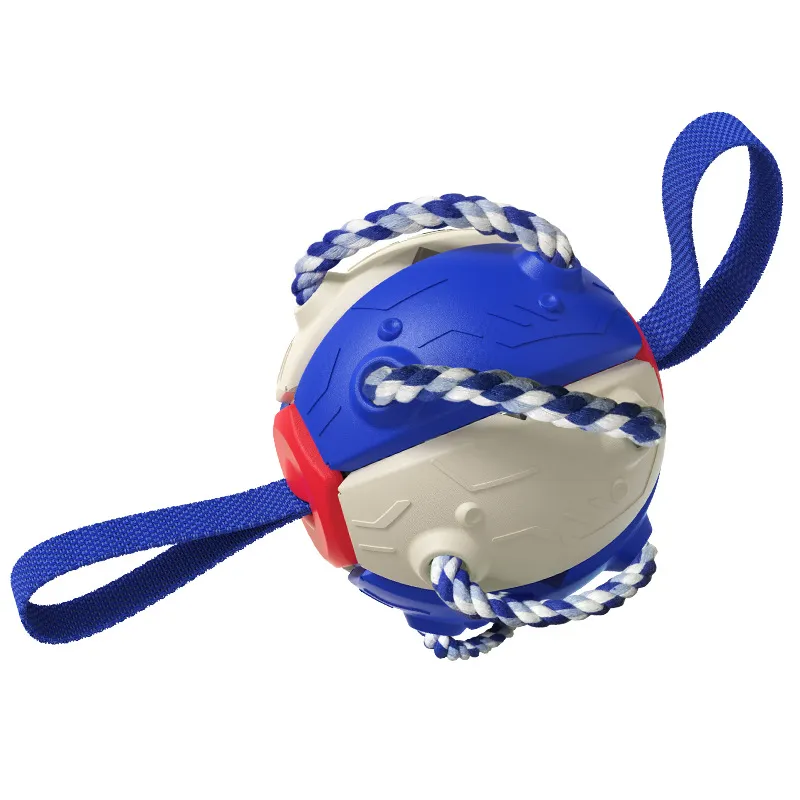 Pet Supplies Outdoor Frisbee Interactive Soccer Training Dog Toys