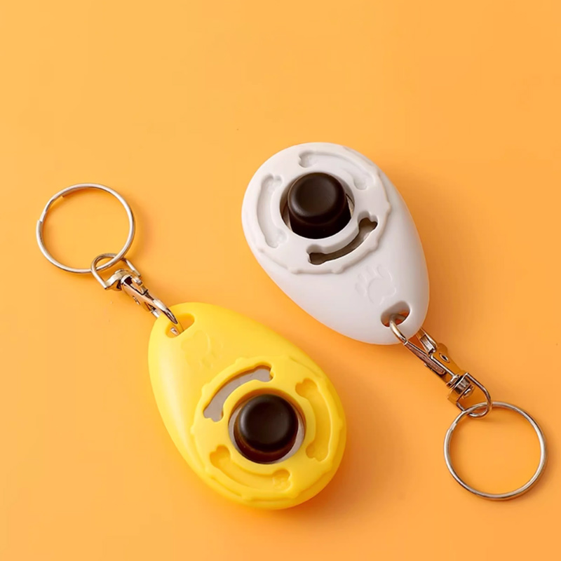 Waterproof Eco-Friendly IP67 Plastic Water Droplet Type Pet Training Clicker for Dogs and Cats Agility Training Toy