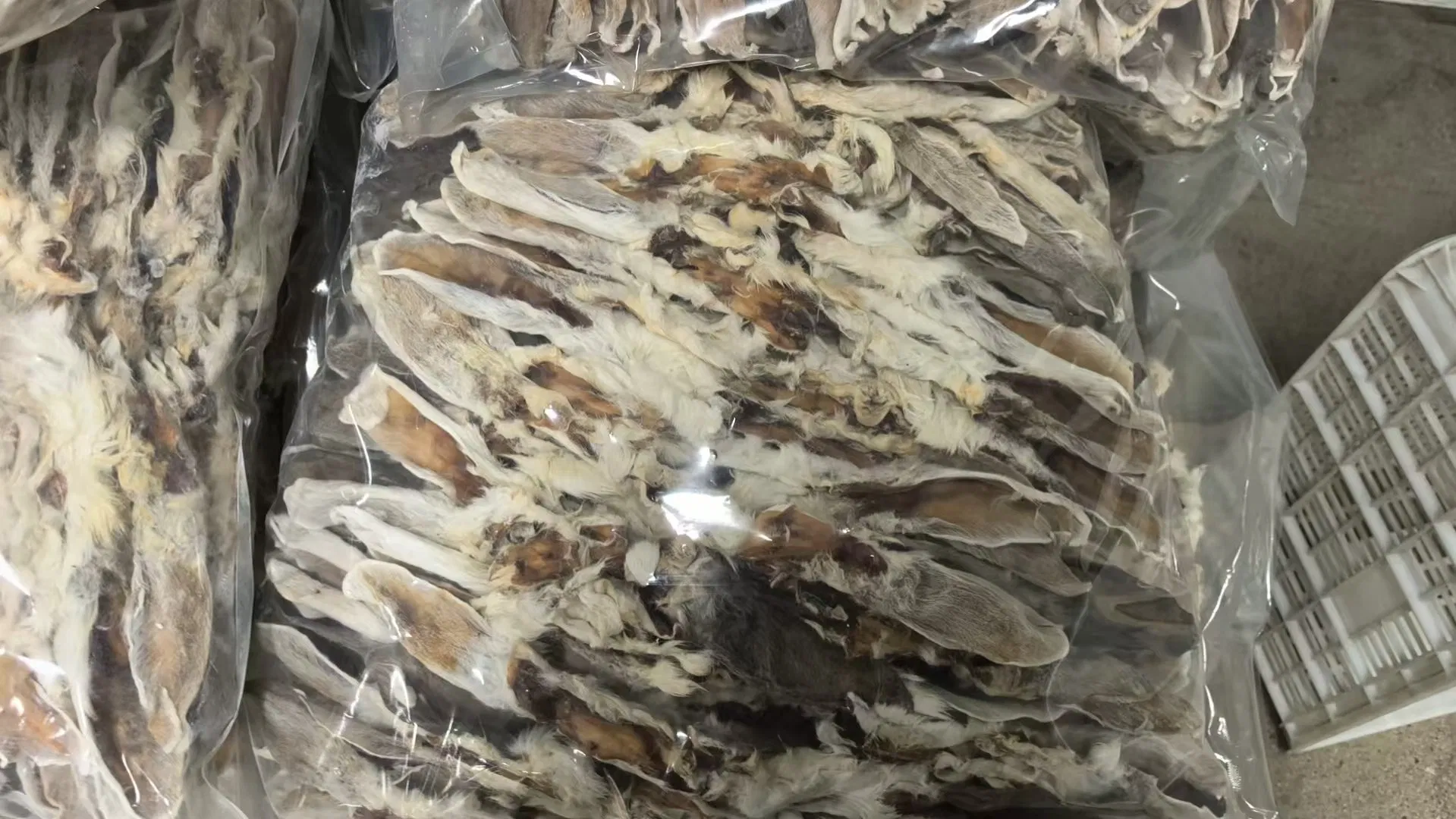 High Quality 100% Natural Single Ingredient Rabbit Ear with Fur Dog Chews