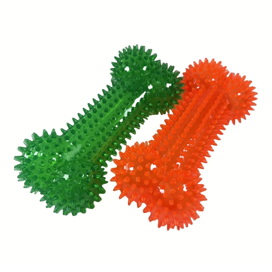 Thorned Bone Dog Chew Toy for Puppy Dental Health