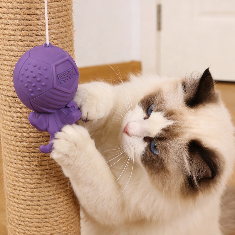 Factory Wholesale Pet Molar Toy Durable Chew Silicone Rubber Custom Toy Rubber Toys