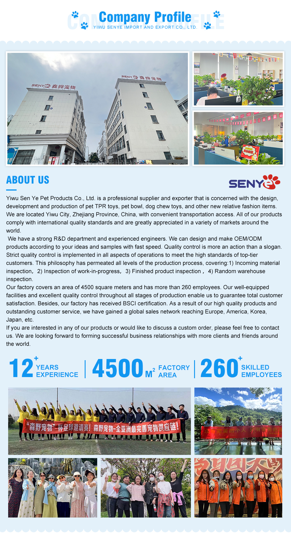 Company Office and Certification