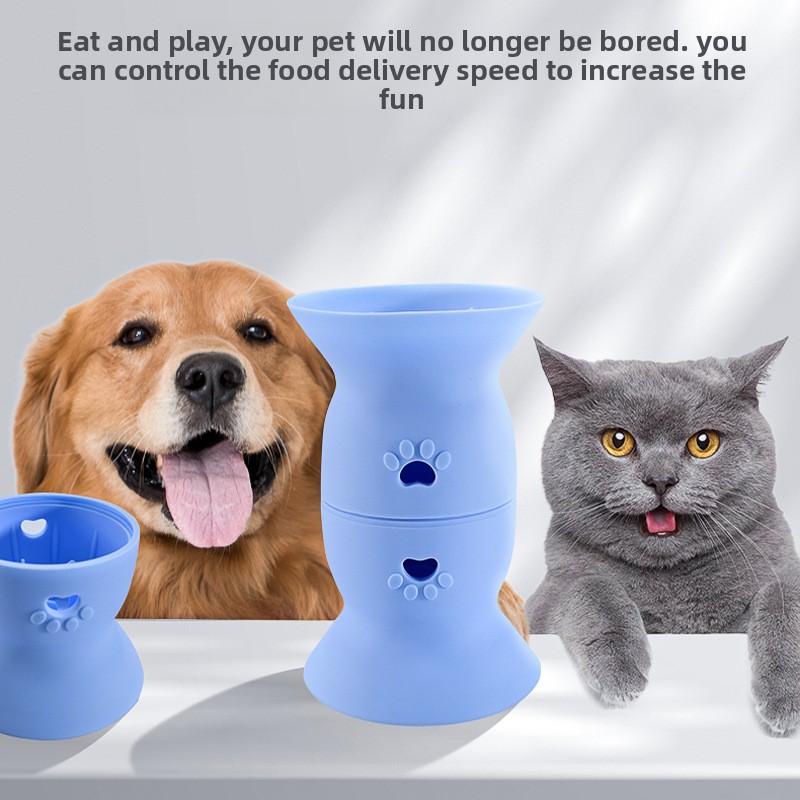 Hot-selling New AFB Brand Food-grade Silicone Dog Toy Food Dispensing Ball Slow-Feeding Training Interactive Fun Customizable