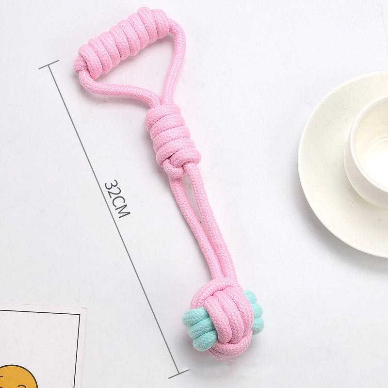 Custom Heavy Duty Tug Cotton Rope Dog Toys Tough Chew Toys Multipack for Aggressive Chewers Cartoon Style