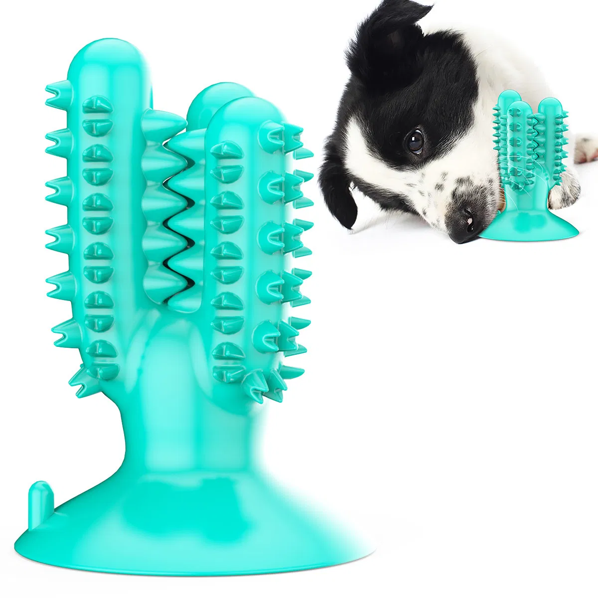 Wholesale Silicone Toy for Pet Toothbrush Chew Stick Customized Puppy Chew Toy FDA Food Grade Silicone Dog Toothbrush Chew Toy