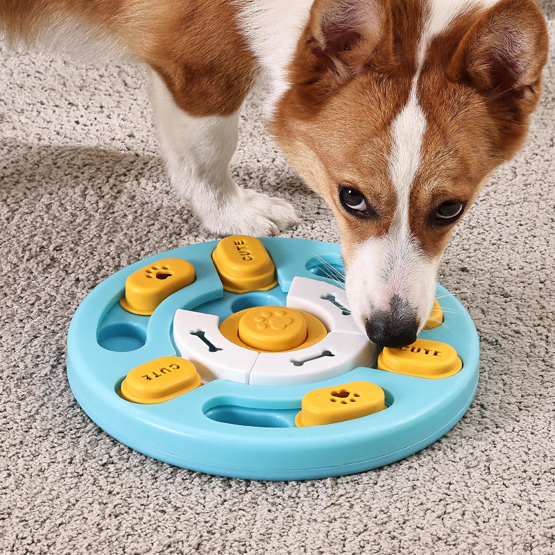 Mentally Stimulating Interactive Dog Puzzle Toy Slow Feeder