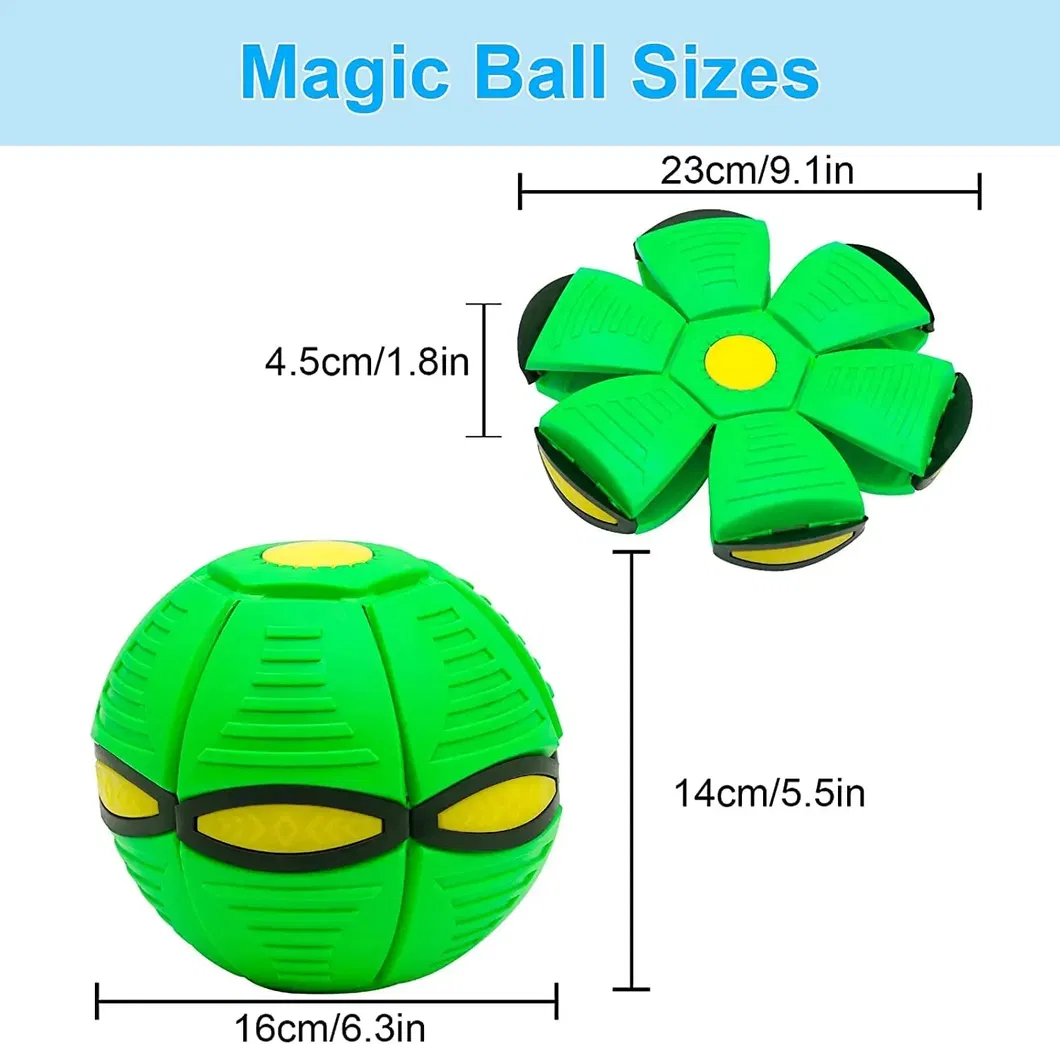 Magic Pet Training Toy Outdoor Flying Ball Interactive Dog Balls Toys