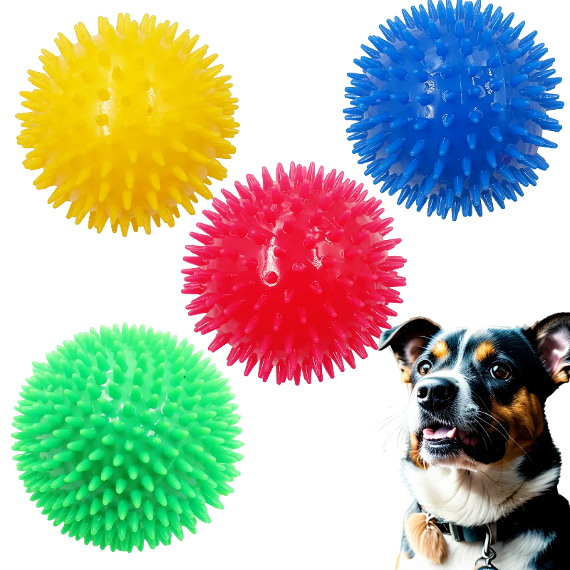 Spiky Dog Ball Toy Detail 1