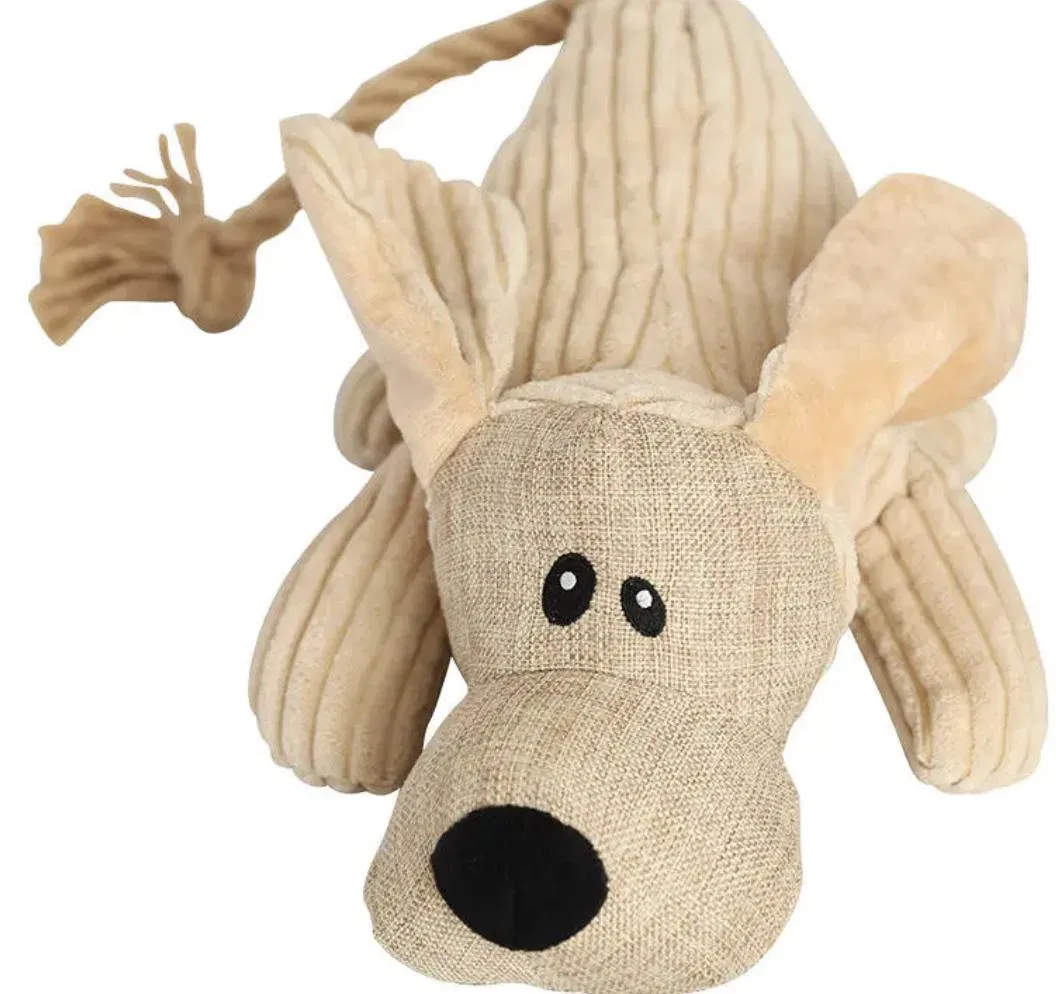Hot Sale Animal Shape Plush Cotton Rope Training Dog Toy Pet Toy