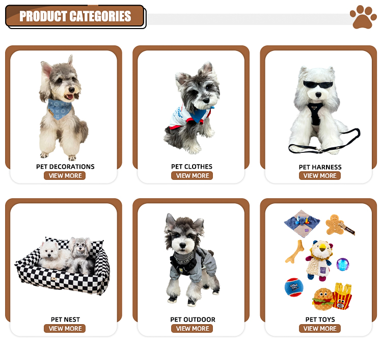 Pet Products Categories